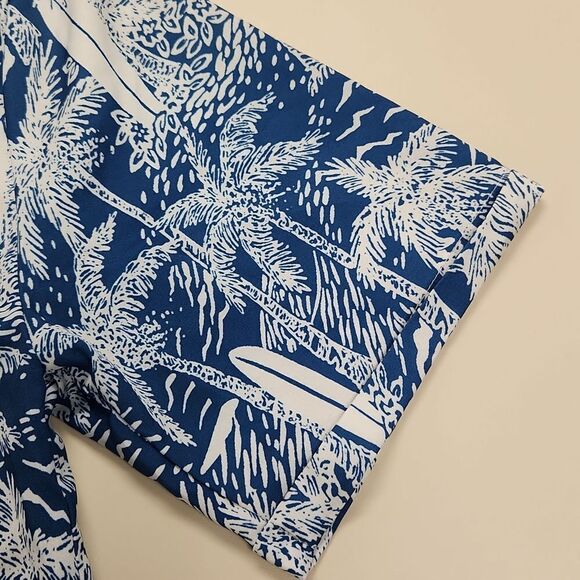 Hawaiian Print Se8n Crop Top S - Picture 5 of 6